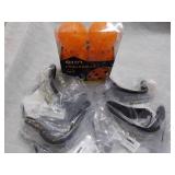 6 Pickle Balls and 4 Visors...