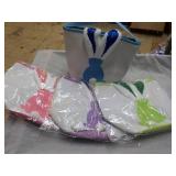 4 pc Cloth Easter Baskets...