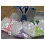 4 pc Cloth Easter Baskets...