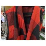 Plaid Sleeve Less Vest/jacket, new ...