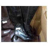 Large box of Mid Calf Boots- variou...