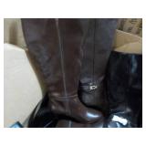 Large box of Mid Calf Boots- variou...