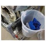 Cart of Unclaimed and Unsold misc. ...