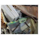 Cart of Unclaimed and Unsold misc. ...