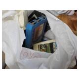 Cart of Unclaimed and Unsold misc. ...