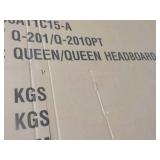 2 Kimball Hospitality Wood Queen He...