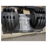 9 Weights with Holder...