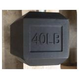 40 lb. Weight...