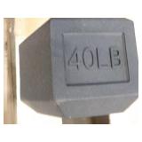 40 lb. Weight...