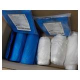 5 Rolls and 2 bags - various sizes;...
