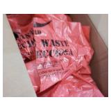 8 Rolls Extra Large Red Trash Bags...