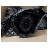 4 Rolls of Small Black Trash Liners...