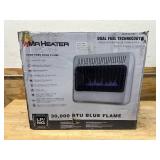 Mr. Heater 30,000 BTU Vent-Free Blue Flame Heater, Dual Fuel, Natural Gas, LP, Model# MHVFDF30BFT MSRP $229