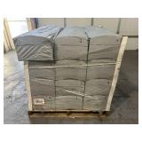 Tamko Pallet of 12 Bundles of- CoolRidge 14.75 in. x 48 in. Black Polypropylene Ridge Vent with External Baffles Retail Value of $1,223.28