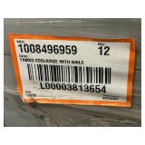 Tamko Pallet of 12 Bundles of- CoolRidge 14.75 in. x 48 in. Black Polypropylene Ridge Vent with External Baffles Retail Value of $1,223.28