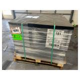 MSI Pallet of 40 Cases of- Metallic Blanche 24 in. x 48 in. Matte Porcelain Stone Look Floor and Wall Tile (16 sq. ft. /Case) Total of 640 Sq. Ft. Retail Value of $2,873.60