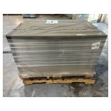 MSI Pallet of 40 Cases of- Metallic Blanche 24 in. x 48 in. Matte Porcelain Stone Look Floor and Wall Tile (16 sq. ft. /Case) Total of 640 Sq. Ft. Retail Value of $2,873.60