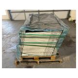 MSI Pallet of 28 Boxes of- Pavia Gray 24 in. x 48 in. Polished Porcelain Quartzite Look Floor and Wall Tile (448 Total Sq. Ft.) Retail Value of $1,783.04