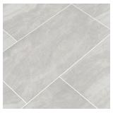 MSI Pallet of 28 Boxes of- Pavia Gray 24 in. x 48 in. Polished Porcelain Quartzite Look Floor and Wall Tile (448 Total Sq. Ft.) Retail Value of $1,783.04