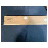 Vintage Mirror and Wood Decor Set Including Cape Craftsmen Wall Mirror