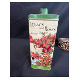 Vintage Vanity and Bath Collection with Talc, Body Powder, Razors, and Porcelain Cups