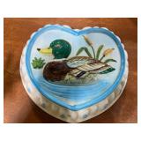 Collection of Duck and Swan Figurines, Planters, and Decorative Items