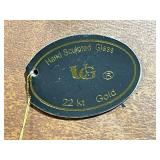 Collection of Pig Figurines and Collectibles Inc Glass Figurine w Orig Box & 22K Gold Noted on Label