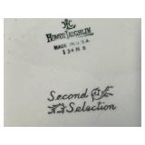 Assorted Vintage Decorative Plates and Bowls with Floral Patterns & Royal National Brotherhood Plate w 22K Gold Trim