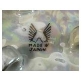 Collection of 4 Vintage Porcelain Teacup and Saucer Sets Rosina & Japanese Makers