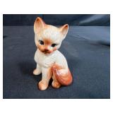 Set of 5 Vintage Cat Figurines and Planters