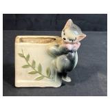 Set of 5 Vintage Cat Figurines and Planters