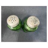 Collection of 5 Vintage Salt and Pepper Shaker Sets - Porcelain and Glass - 1 set Marked Wilton Court
