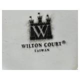 UNIQUE! VTG Wilton Court Taiwan Chicken Themed Ceramic Coffee/Tea or Gravy w Sugar and Creamer Set