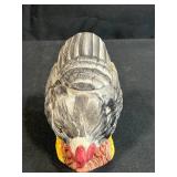 UNIQUE! VTG Wilton Court Taiwan Chicken Themed Ceramic Coffee/Tea or Gravy w Sugar and Creamer Set