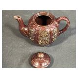 Vintage Collection: Porcelain 50th Anniversary Plate, Decorative Teapot, Milk Can Crock, Crystal Lidded Dish