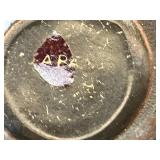 Vintage Collection: Porcelain 50th Anniversary Plate, Decorative Teapot, Milk Can Crock, Crystal Lidded Dish