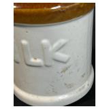 Vintage Collection: Porcelain 50th Anniversary Plate, Decorative Teapot, Milk Can Crock, Crystal Lidded Dish