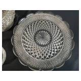 Collection of Vintage Pressed Glass Bowls and Compotes