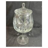 Collection of Vintage Pressed Glass Bowls and Compotes