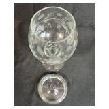 Collection of Vintage Pressed Glass Bowls and Compotes