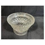 Collection of Vintage Pressed Glass Bowls and Compotes