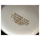 Set of Vintage Wildlife and Bird Theme Coffee Mugs inc Waechtersbach with Decorative Duck Plate