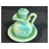 Collection of 4 Vintage Teapots and Decorative Vessels Including Sadler and Avon