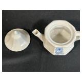 Collection of 4 Vintage Teapots and Decorative Vessels Including Sadler and Avon