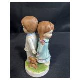 Collection of 4 Vintage Figurines Homco and Holly Hobbie