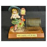 Collection of 4 Vintage Figurines Homco and Holly Hobbie