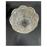 Vintage Glassware and Ceramic Heart Trinket Box Collection