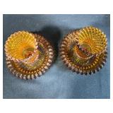 Vintage Glassware and Ceramic Heart Trinket Box Collection