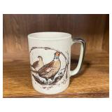 Vintage Bird-Themed Drinkware and Barware Collection