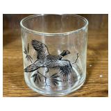 Vintage Bird-Themed Drinkware and Barware Collection
